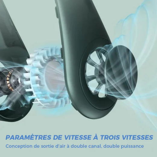 EchoFan™ - Ventilateur de Cou Portable